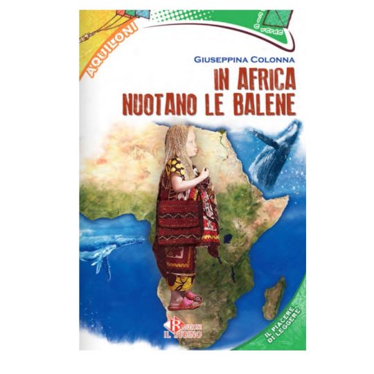 Libro di narrativa In Africa nuotano le balene