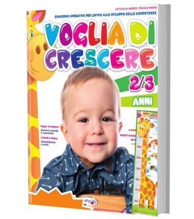 Quaderno operativo “VOGLIA DI CRESCERE” per 2-3 anni