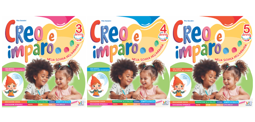 Quaderni infanzia CREO E IMPARO