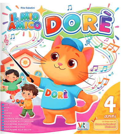 Album 4 anni - Il mio amico Dorè 4 anni